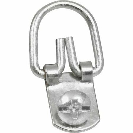 Hillman AnchorWire Steel Zinc Small D-Ring Hanger 1 lb 4 pk, 10PK 122317